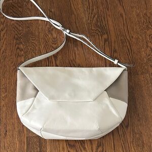 Marc by Marc Jacobs 90s White & Taupe grey Leather Bag